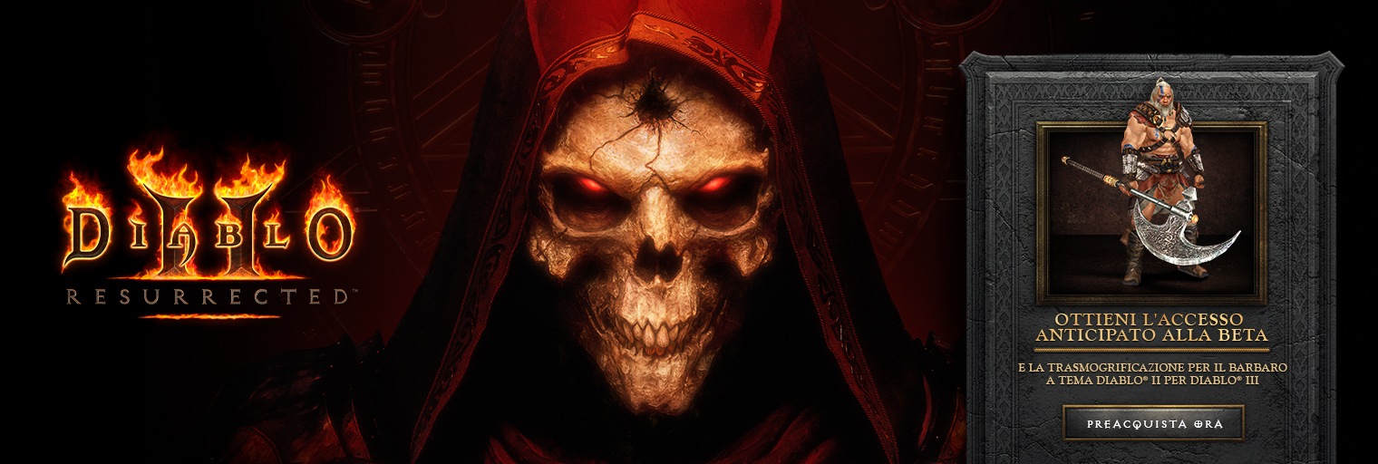 Diablo® II: Resurrected™: i cancelli degli Inferi aprono il 23 settembre