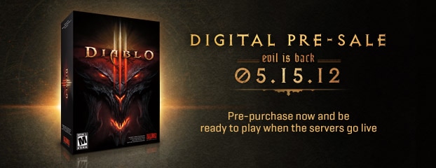 Diablo III Launching May 15 – Digital Pre-Sales NOW OPEN