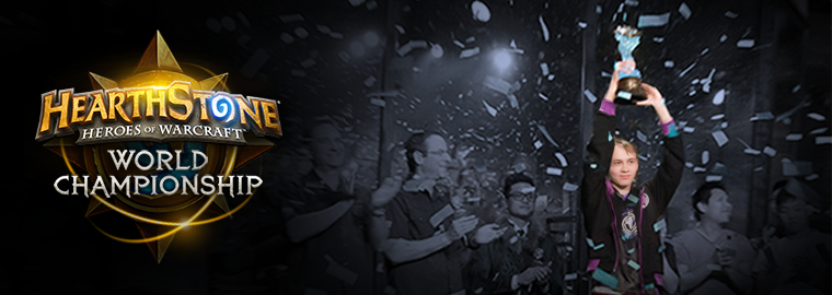 Congratulations to the 2016 Hearthstone World Champion: Pavel!