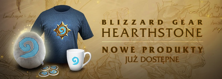 Nowe produkty licencjonowane Hearthstone dostępne w sklepie Blizzard Gear