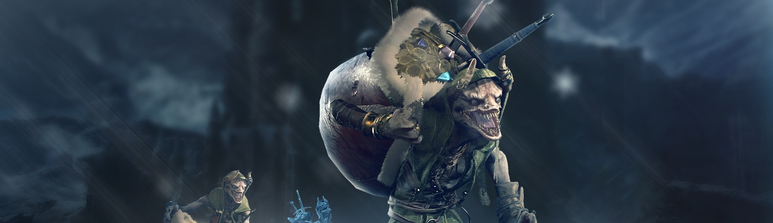 고블린의 문안 인사에 고블린과 선물이 넘쳐납니다