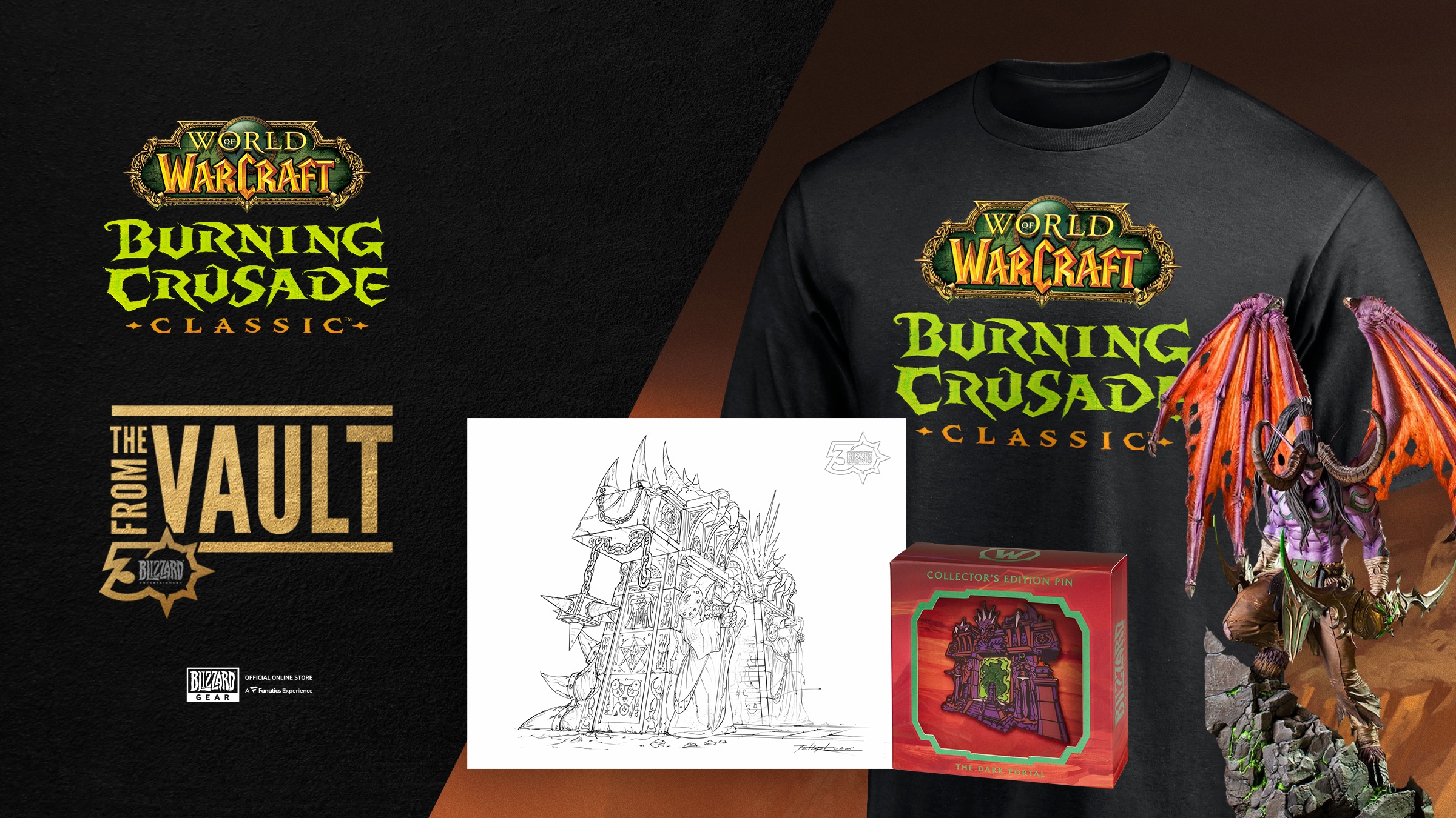 From the Vault: The Burning Crusade Classic Collection - now live on the Blizzard Gear Store!