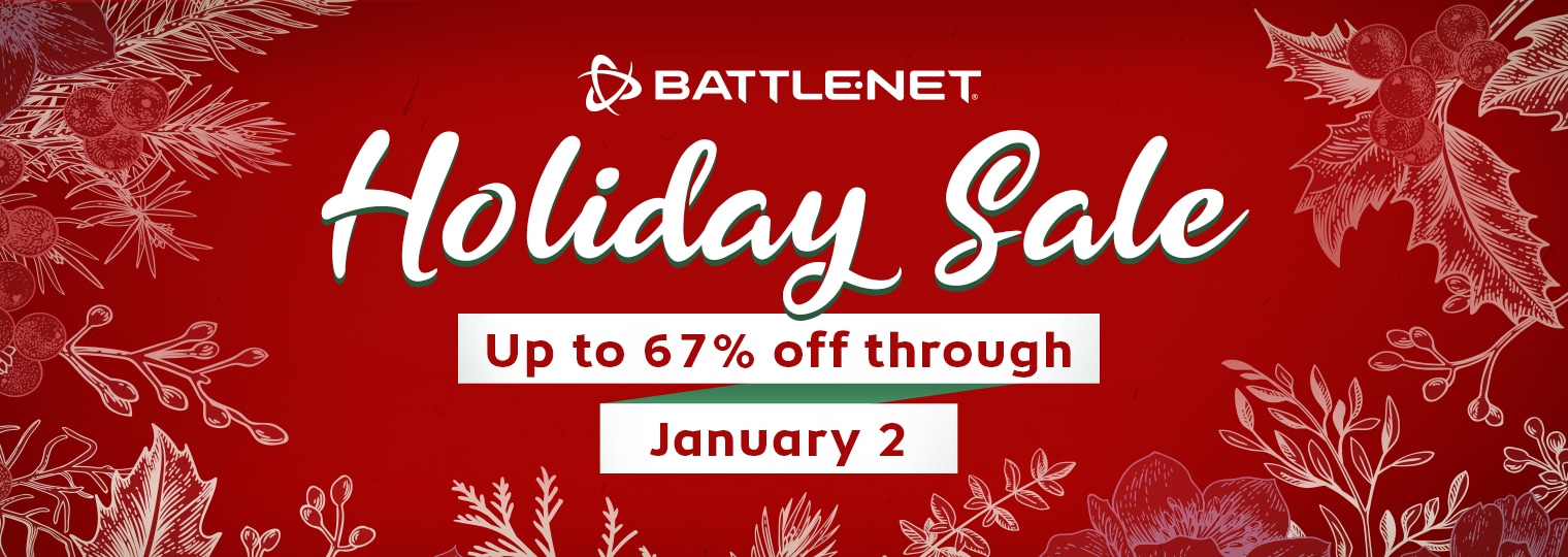 Ring out the year with the Battle.net Holiday Sale!