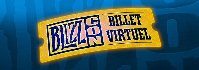 Achetez votre billet virtuel de la BlizzCon 2017