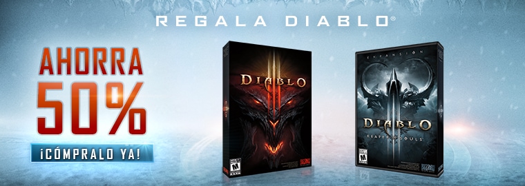 Ofertas de Black Friday de Blizzard: Diablo® III y Reaper of Souls™ con un 50% de descuento