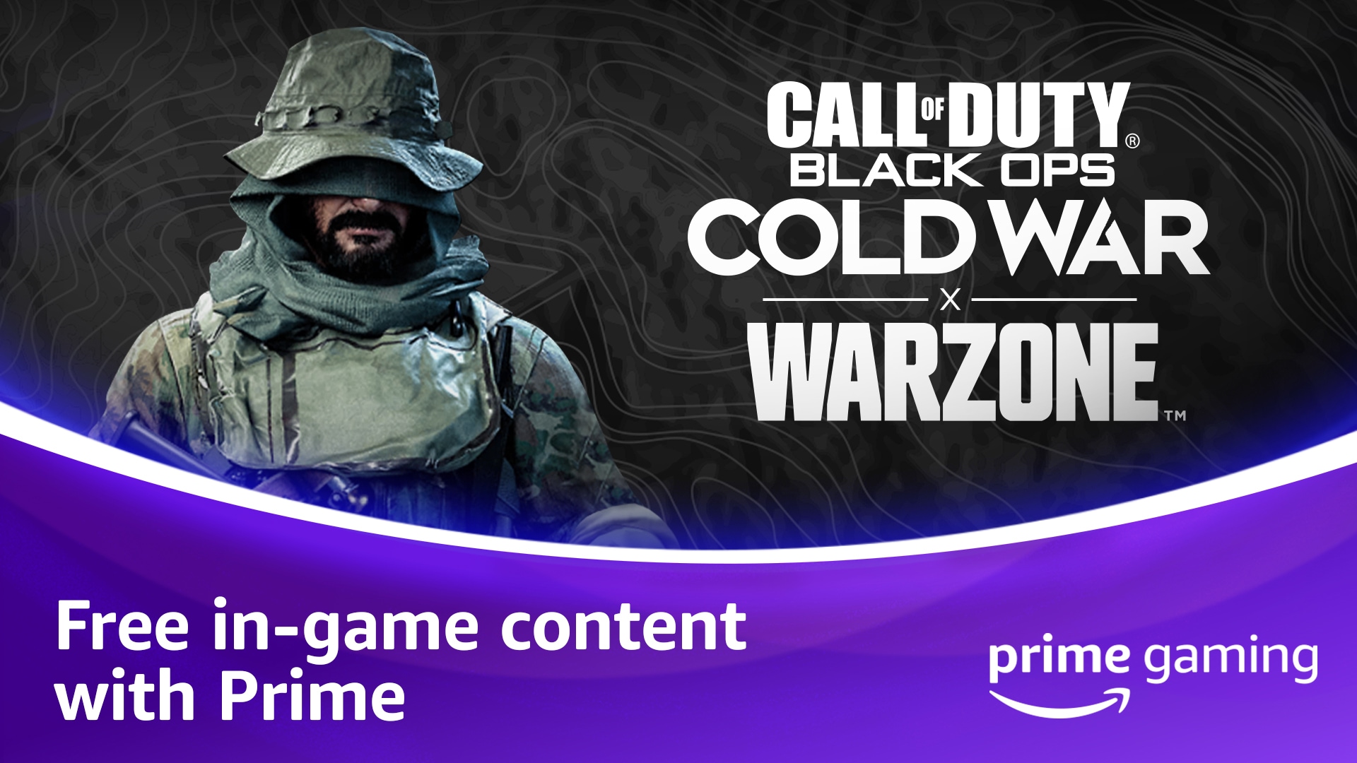 Os presentamos las recompensas para los miembros de Prime de Call of Duty®: Black Ops Cold War, Warzone™ y Mobile de Prime Gaming
