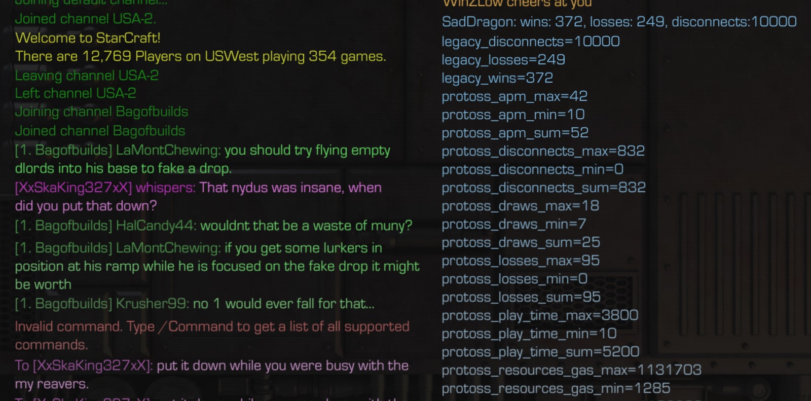 D2 ingame chat history