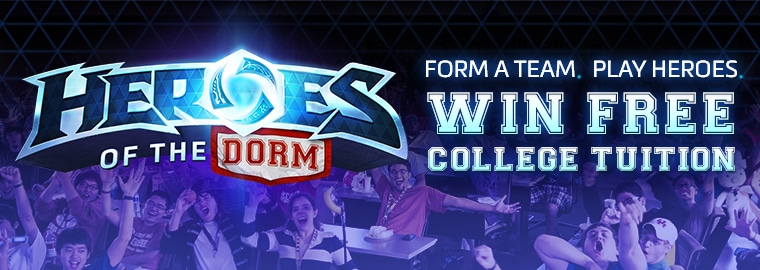 Students Battle for Free College Tuition in Blizzard’s “Heroes of the Dorm™” Tournament