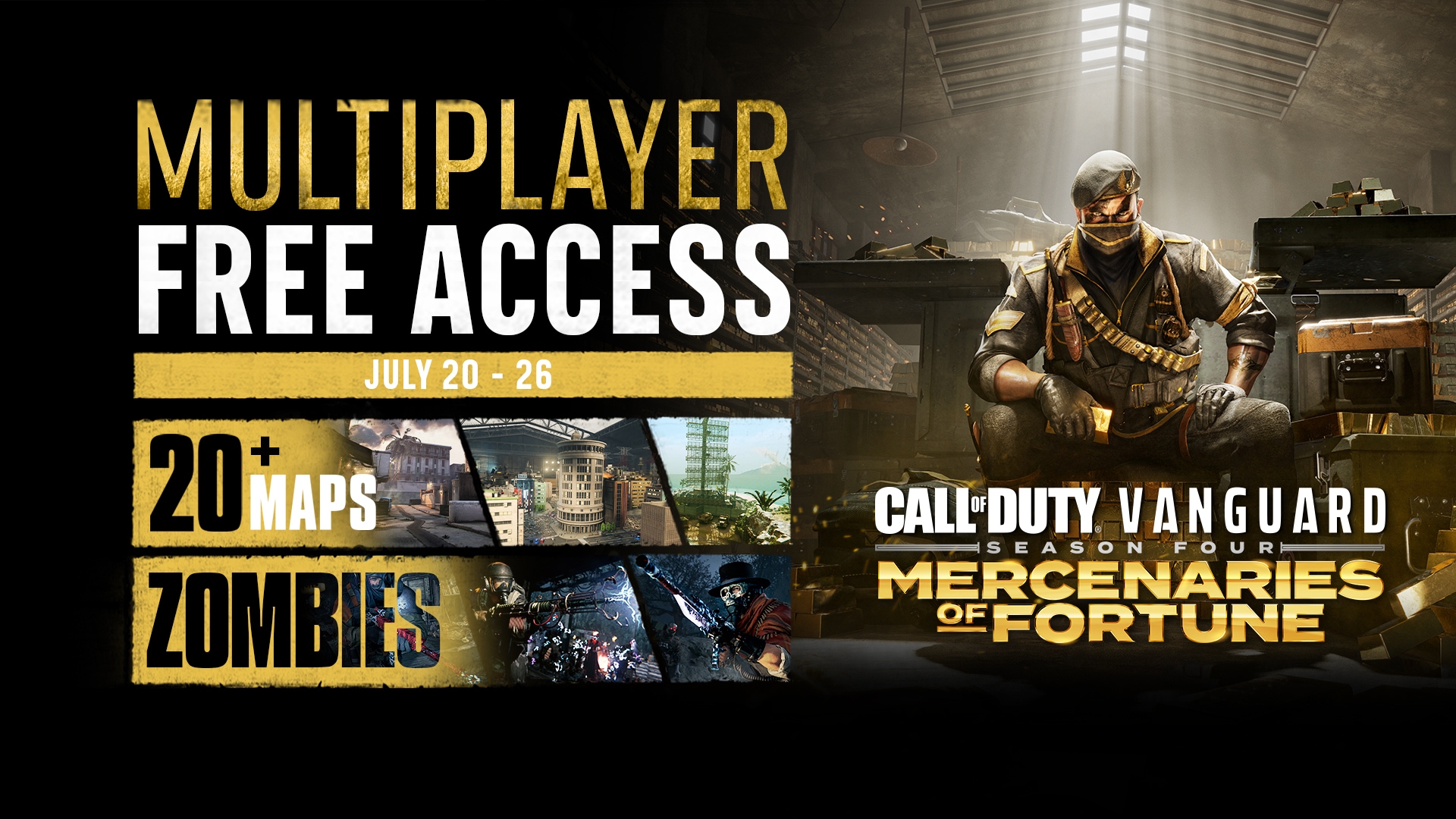 Call of Duty: Vanguard One Week Free Access to Multiplayer and Zombies