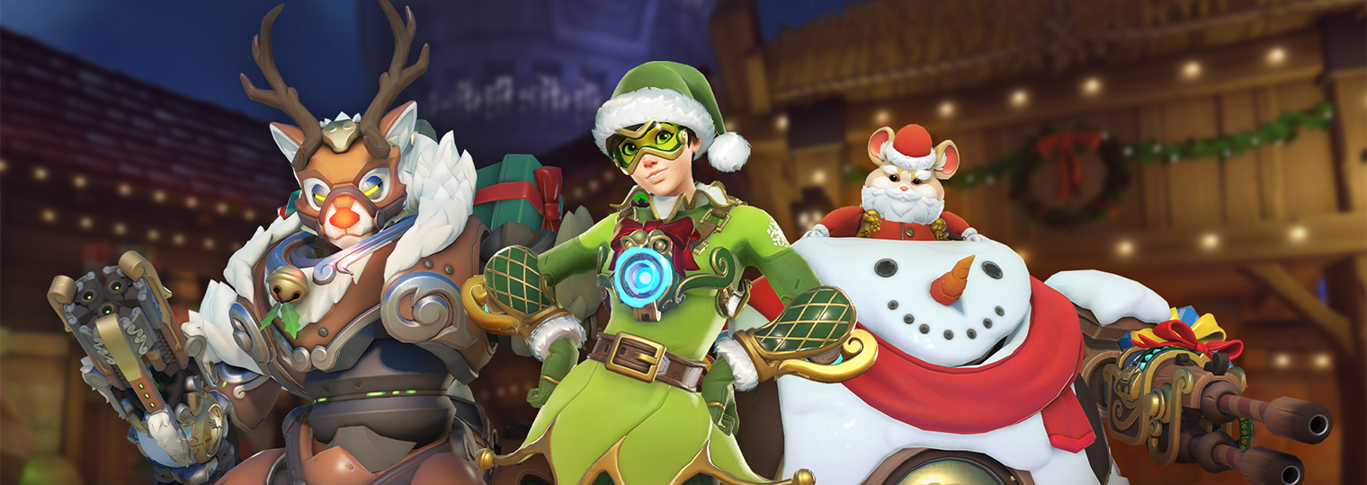 Dekoriert den Overwatch-Community-Weihnachtsbaum 2023