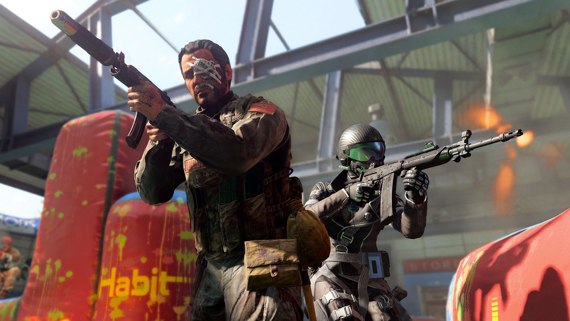 Rush: The chaotic Black Ops II paintball map returns.