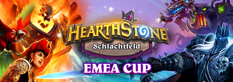 Schaltet am Wochenende ein zum EMEA Battlegrounds Cup!