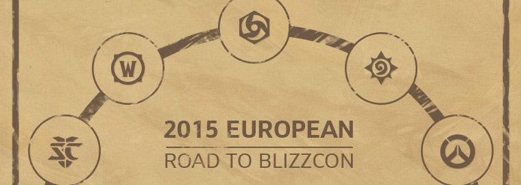 2015 European Road to BlizzCon: отборочные игры Европы по Hearthstone