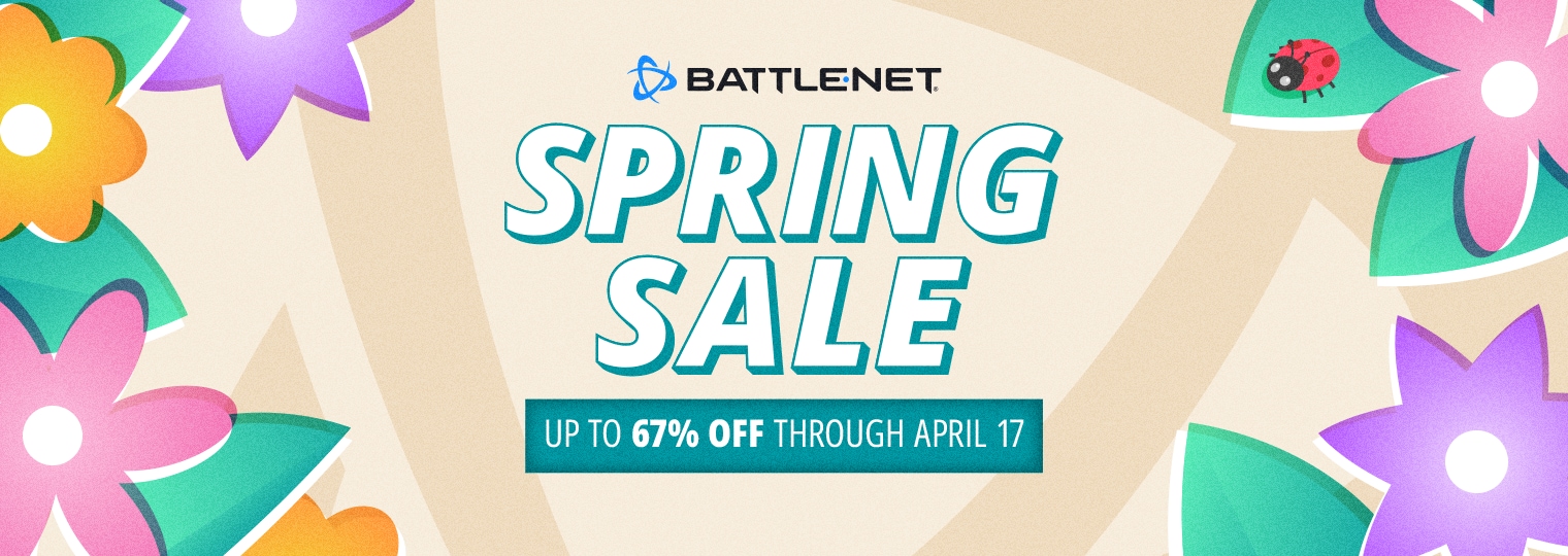 It's game on with the Battle.net Spring Sale!