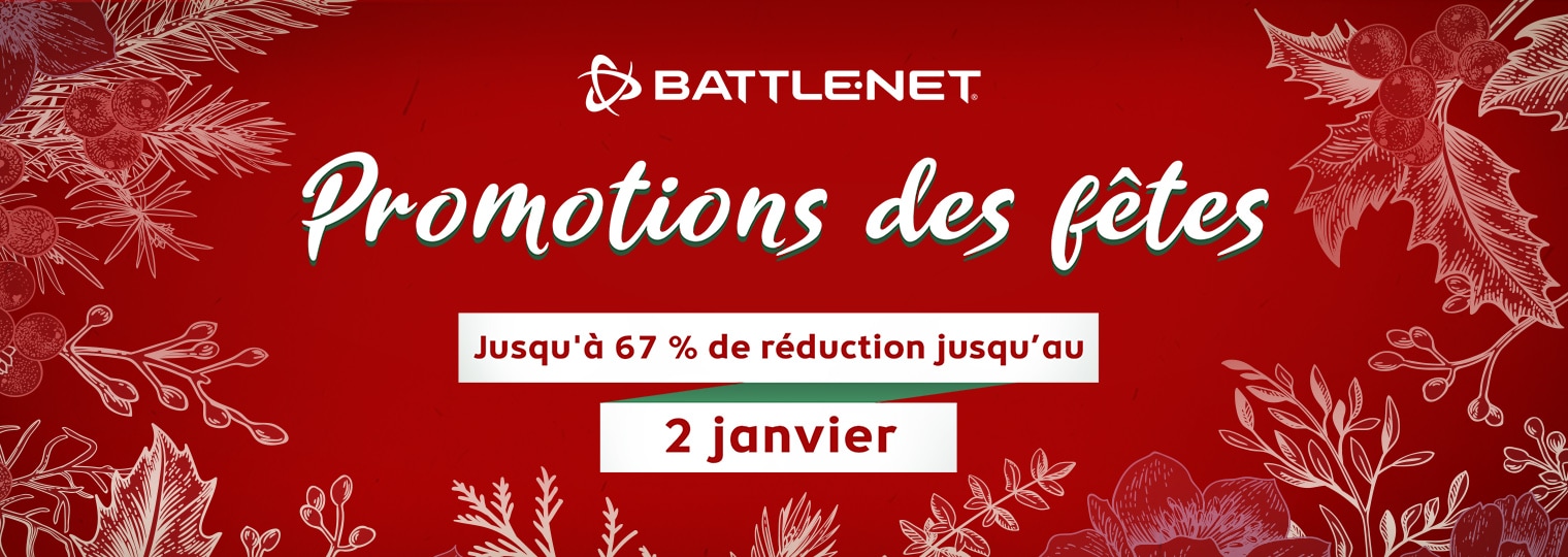 Pour les fêtes, profitez des promotions spéciales de Battle.net !