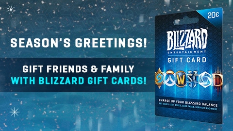 Buy Blizzard Gift Cards Cheap - Digital Blizzard Card For Sale