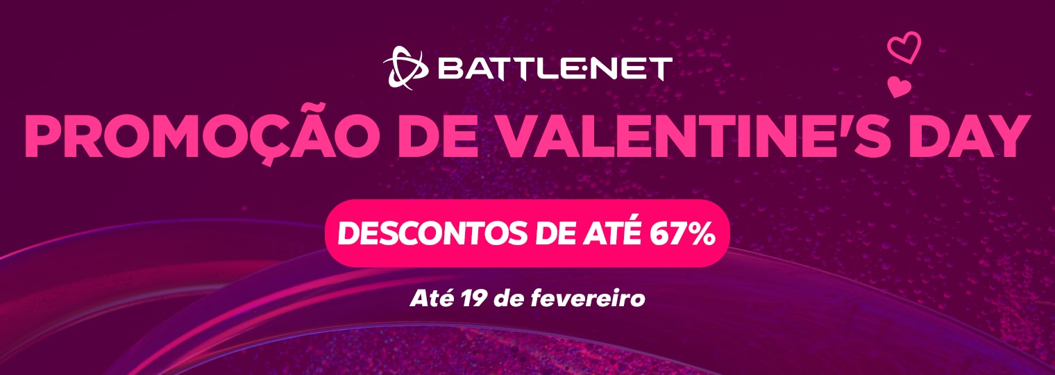 A Promoção de Valentine's Day do Battle.net começou!