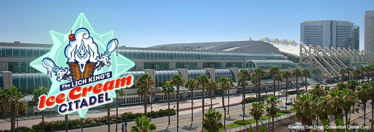 Ice Cream Citadel Descends on San Diego Comic Con!