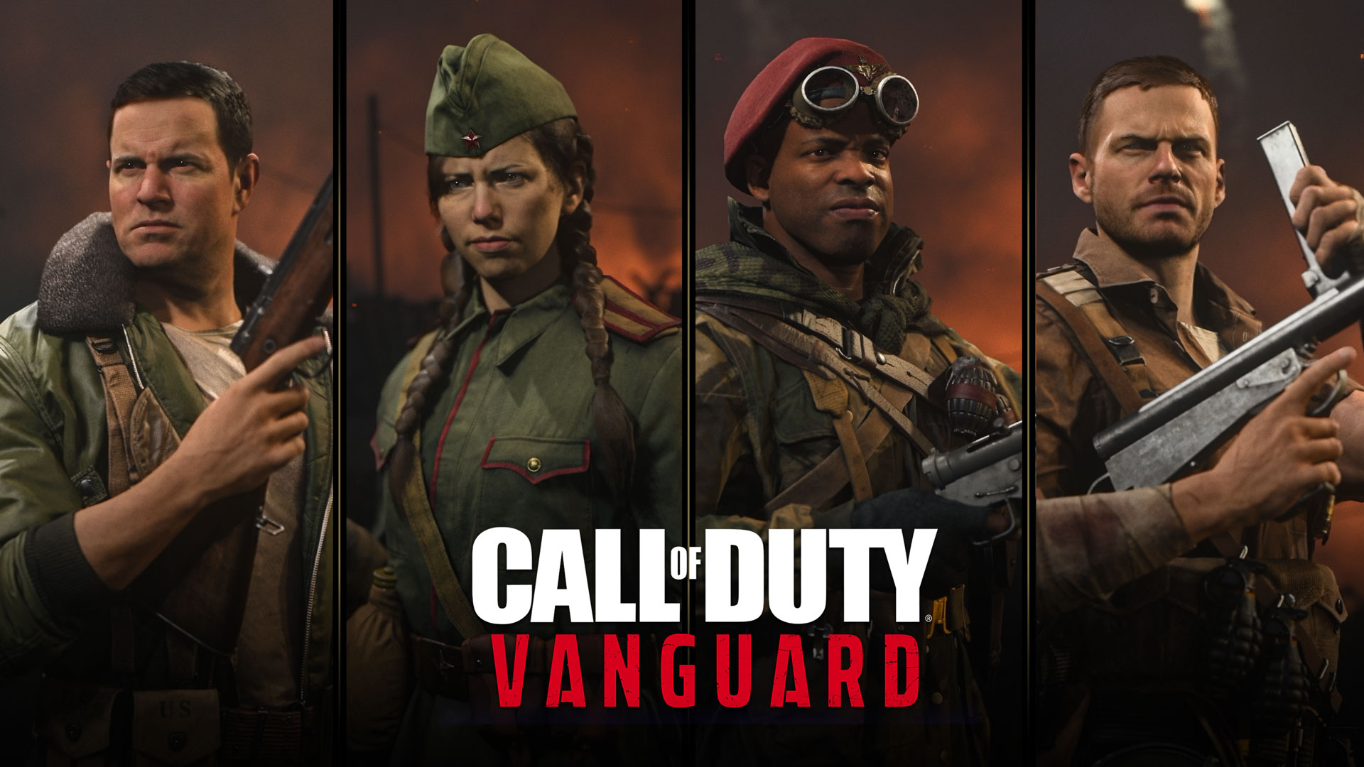 Operadores de la campaña de Call of Duty: Vanguard