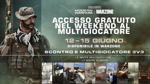Dai un'occhiata alle modalità Multigiocatore e Scontro di Modern Warfare durante l'accesso gratuito nel weekend al Multigiocatore