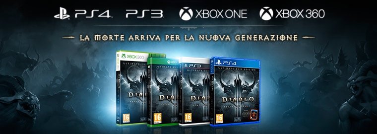Diablo® III: Reaper of Souls™ – Ultimate Evil Edition™ finalmente disponibile!