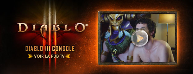 Diablo III sur console, la pub TV