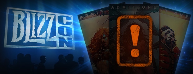 BlizzCon Tickets on Sale Wednesday to Thursday Night