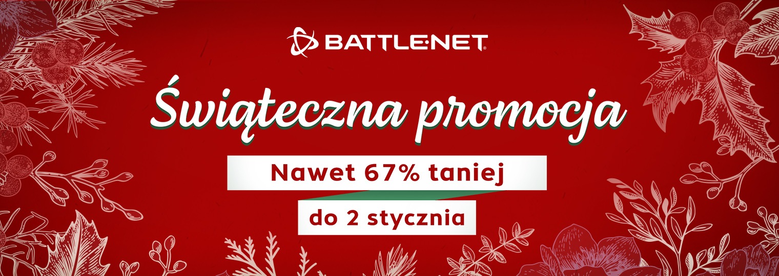 Pożegnajcie rok, korzystając ze świątecznej promocji na Battle.net!