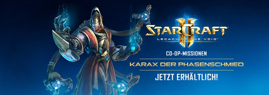 Karax ist jetzt für die Co-op-Missionen in Legacy of the Void verfügbar!
