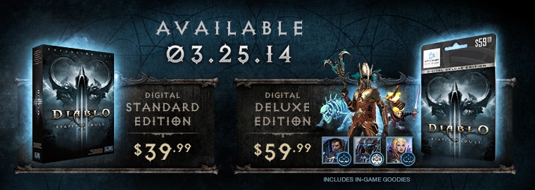 Reaper of Souls™ Unleashed on March 25, 2014 – Prepurchase Now