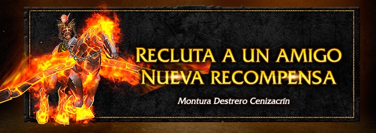 El Destrero Cenizacrín llega a «Recluta a un amigo»
