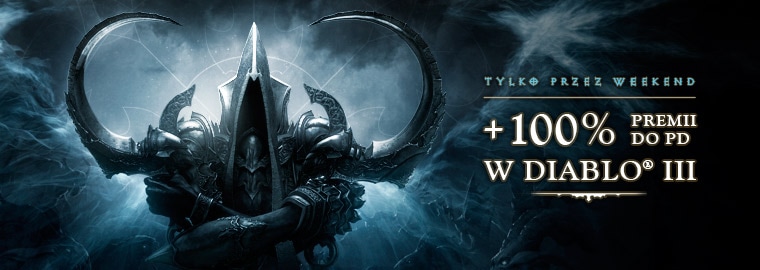 Tylko w ten weekend w Diablo III – premia +100% do doświadczenia