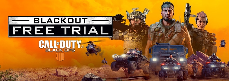 ¡Prueba gratis el modo Blackout de Call of Duty®: Black Ops 4!