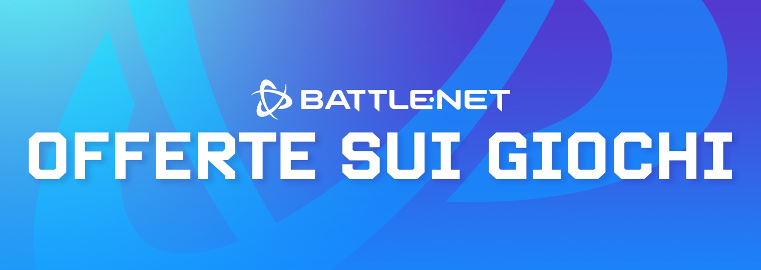 Sconti sui Giochi: Risparmia subito su titoli selezionati su Battle.net