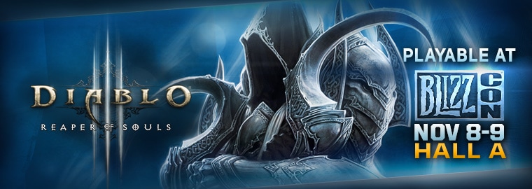 Reaper of Souls™ at BlizzCon® 2013 on PC and PS4