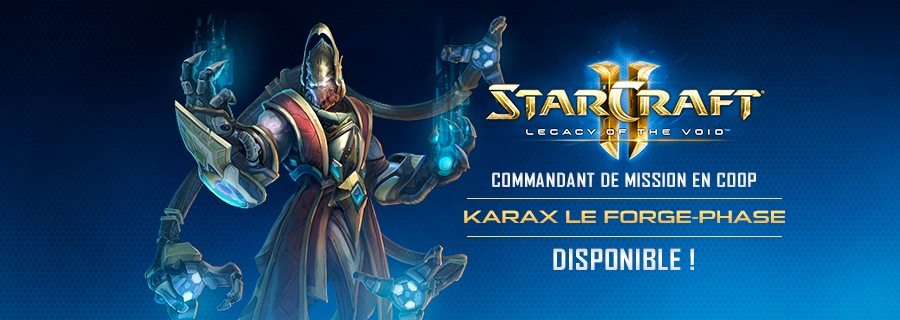 Karax est disponible pour les missions en coop de Legacy of the Void !