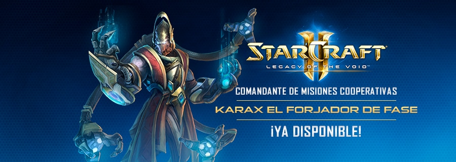 ¡Karax ya está disponible en Misiones cooperativas de Legacy of the Void!