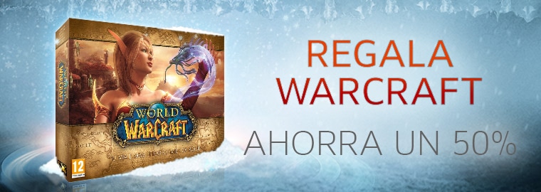 Haz el regalo perfecto: ¡World of Warcraft al 50%!