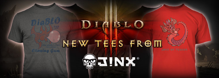All New Diablo J!NX Apparel Now Available