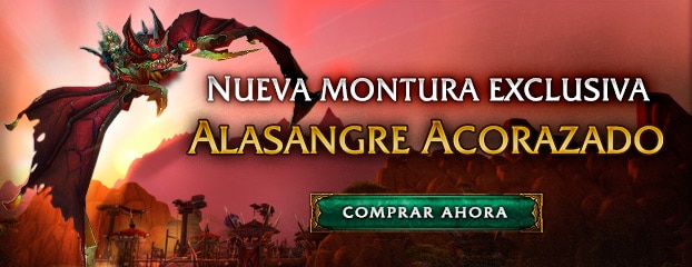 Nueva montura exclusiva: Alasangre acorazado - ¡Ya disponible!