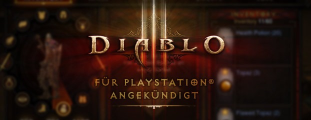 Diablo III wurde für die PlayStation®3 und PlayStation®4 angekündigt