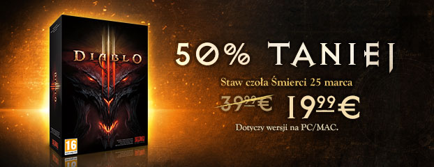 Specjalna promocja: Diablo III za pół ceny!