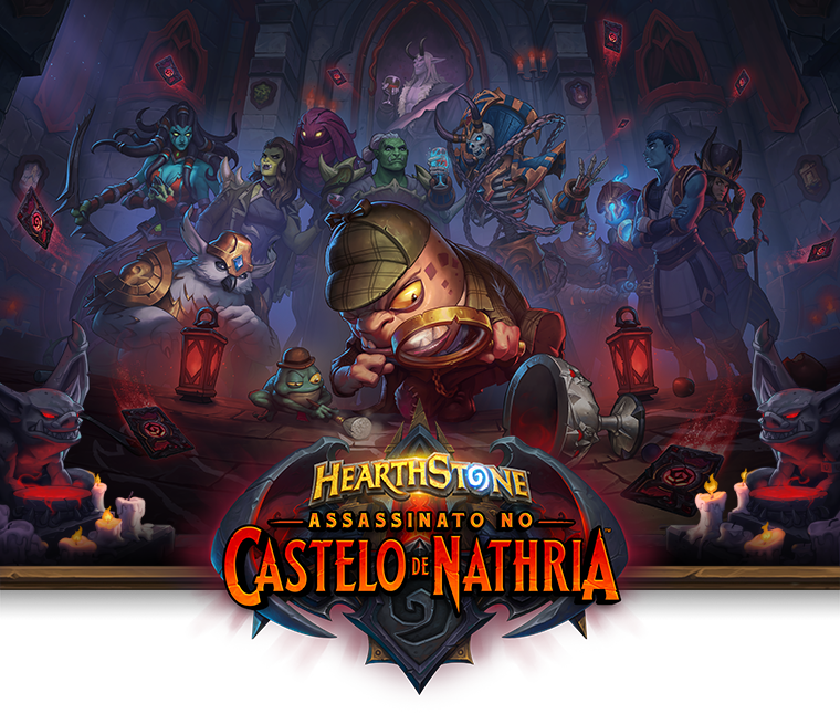 Anunciando Assassinato no Castelo de Nathria, a nova expansão de Hearthstone!