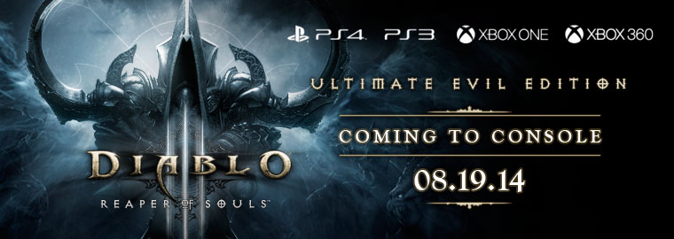 Reaper of Souls™ Coming to Console August 19