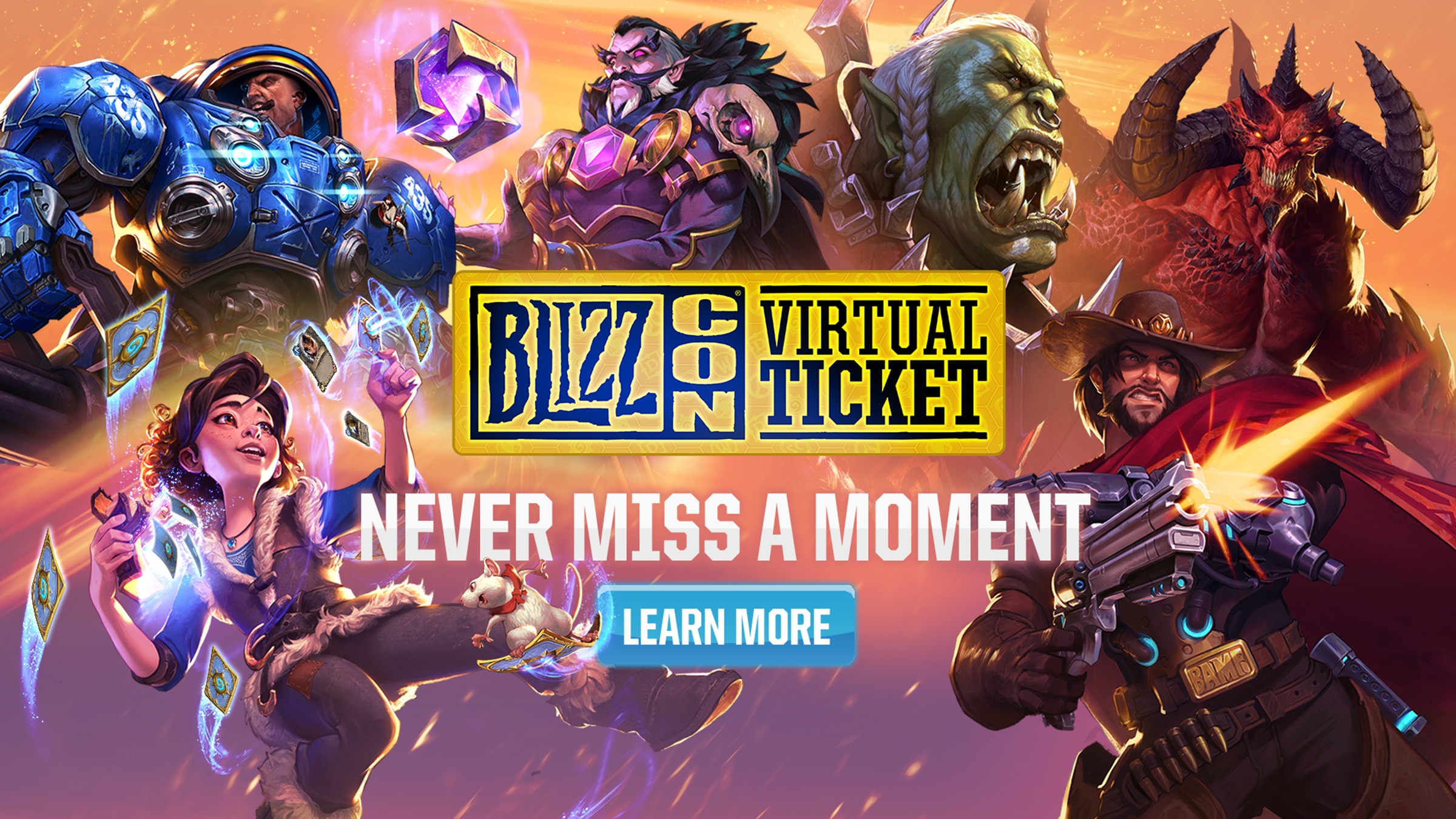 The BlizzCon® 2018 Celebration Kicks Off Early With the Virtual Ticket