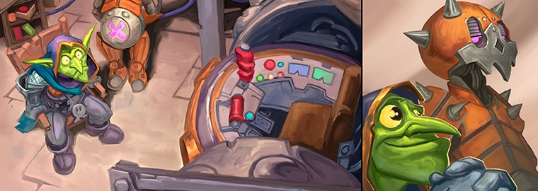 Tercer cómic digital de Hearthstone - «Dr. Boom: Tu propia némesis»