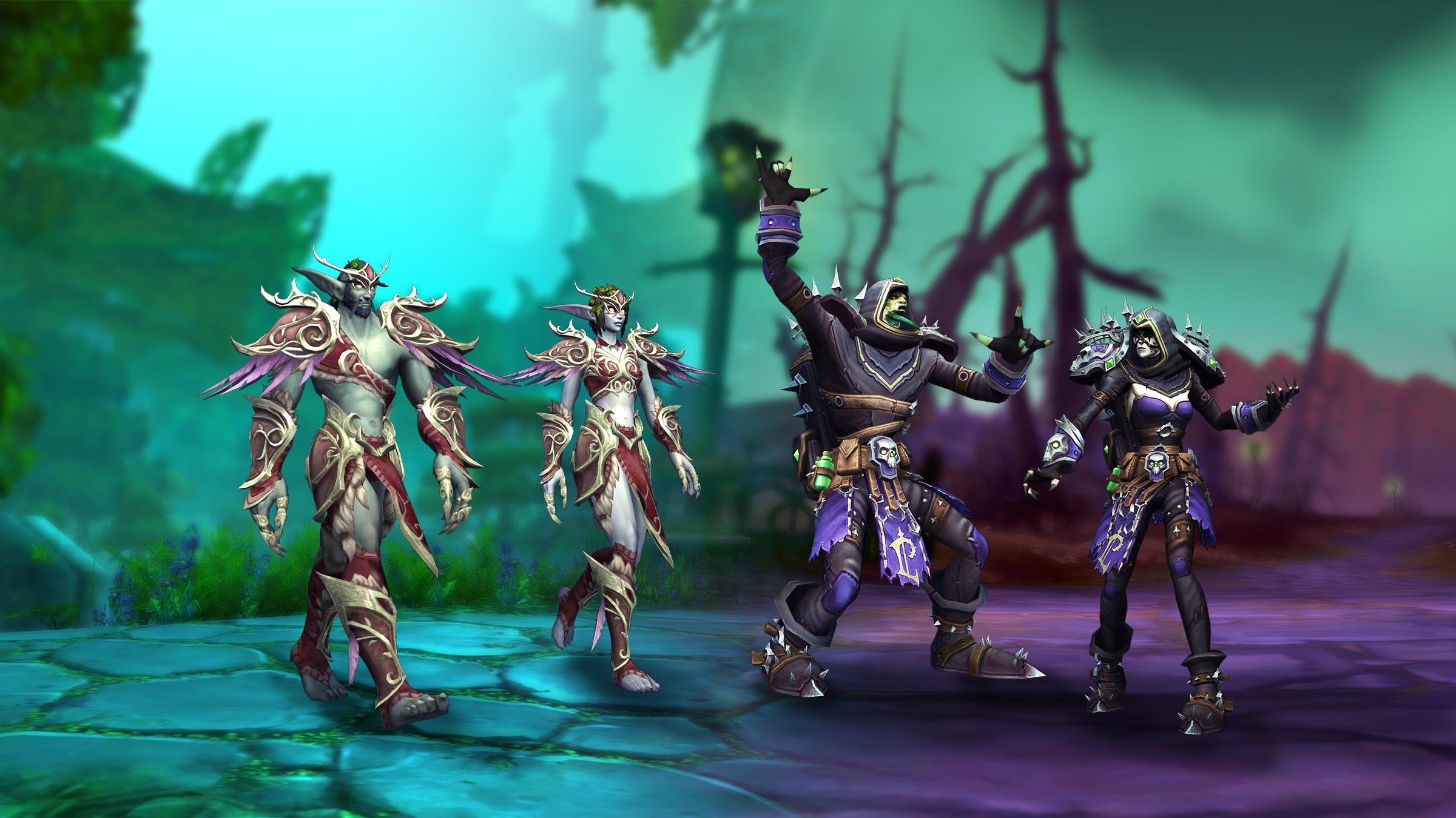 Honor Your Legacy With New Forsaken And Night Elf Heritage Armor 