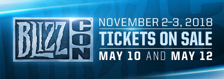 GET READY FOR BLIZZCON® 2018
