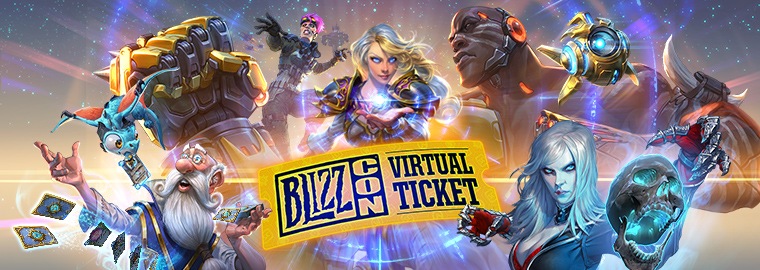 Пересматривайте BlizzCon с помощью виртуального билета!