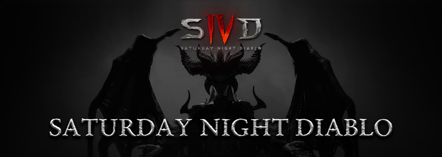 Saturday Night Diablo (SND) 방송이 디아블로4로 돌아옵니다!